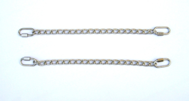 Preview: Zügelkette für Romal Reins - STAINLESS STEEL - (PAAR - 2 Stück)